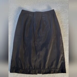 American Maid Vintage Black Half Slip with Side Zipper Closure Women's S…